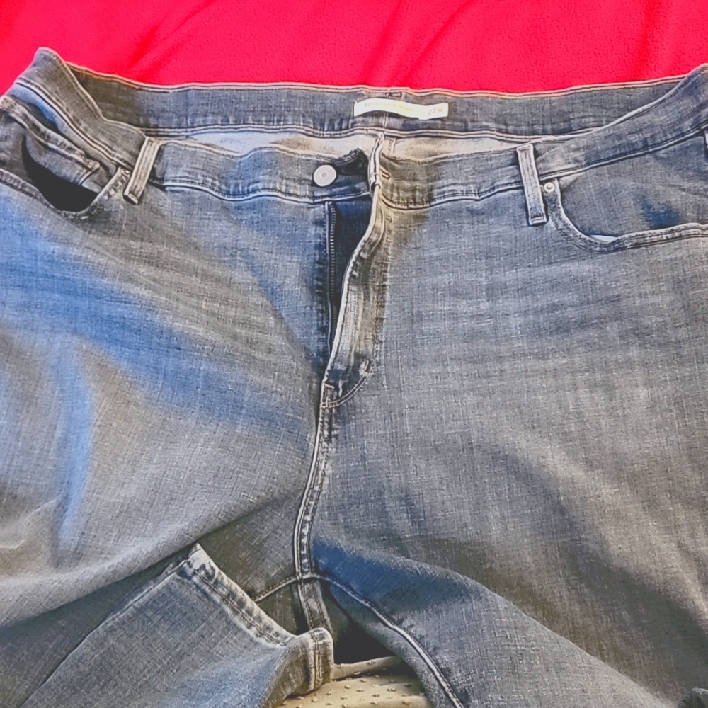 Levi Strauss 721 High Rise Skinny 22w Jeans